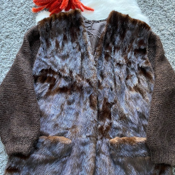 Raab & Metz Mink Fur and Leather Coat - Picture 3 of 11